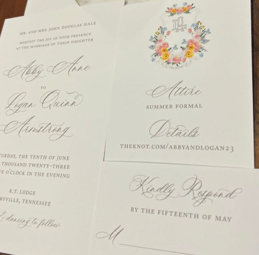 Abby & Logan Wedding, June 10, 2023 - RT Lodge, Tennessee - The Wedding Crest Lab