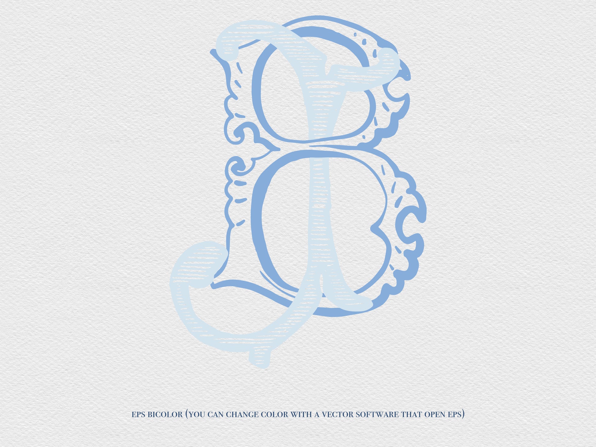 2 Letter Monogram with Letters BJ JB | Digital Download - Wedding Monogram SVG, Personal Logo, Wedding Logo for Wedding Invitations The Wedding Crest Lab