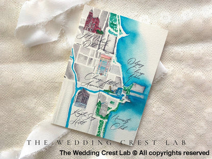 Custom Wedding Maps