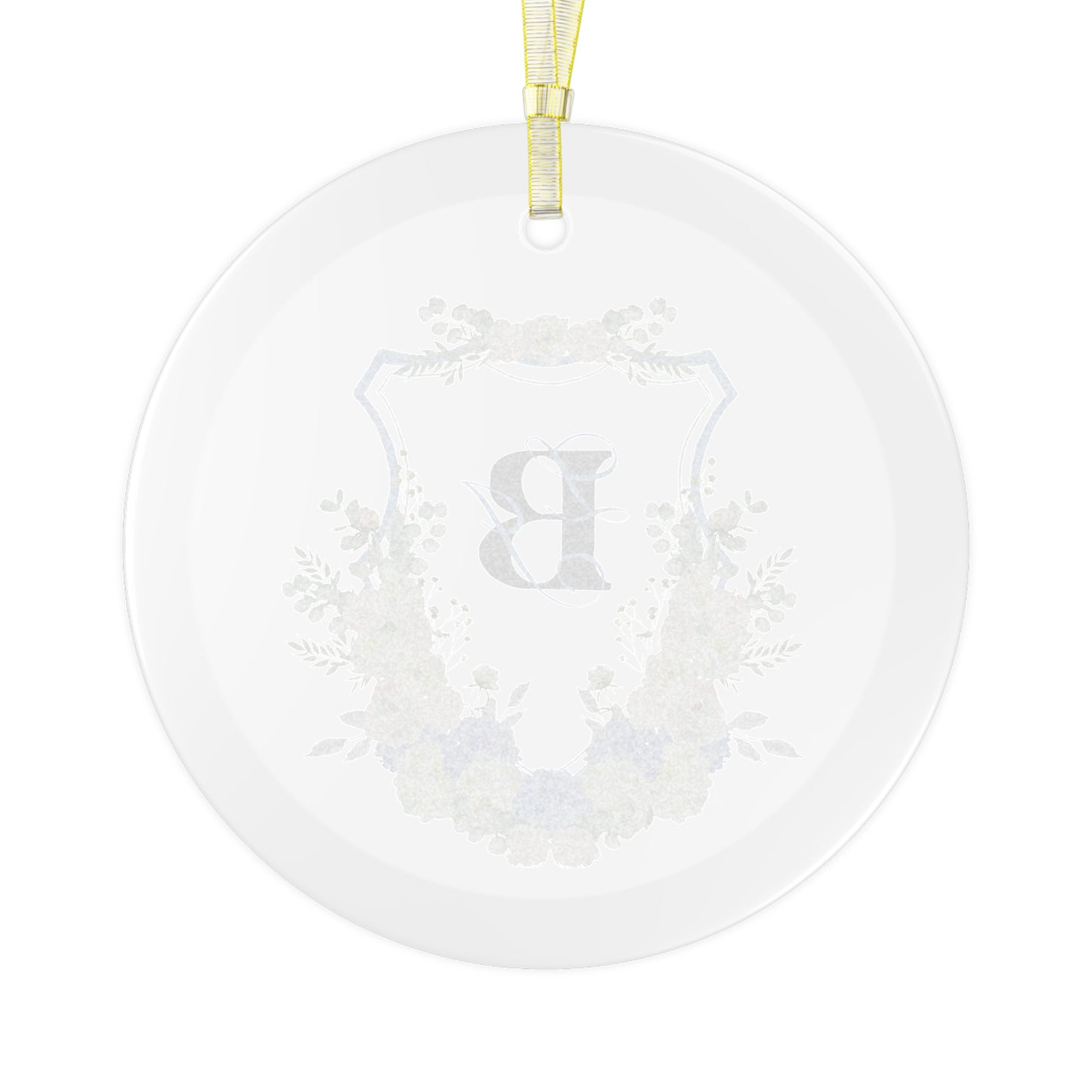Print your crest: ornaments (crest not included) The Wedding Crest Lab