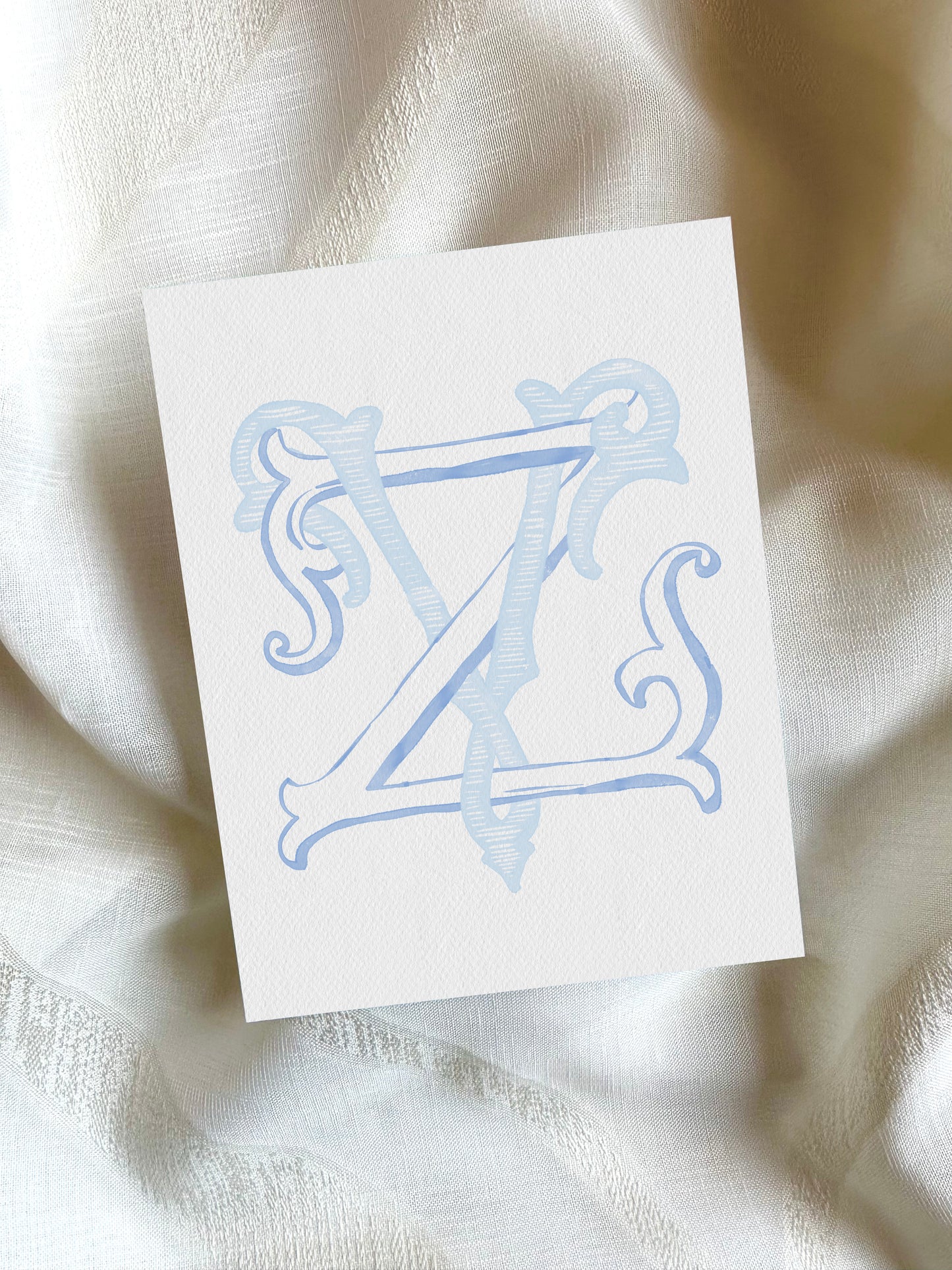 2 Letter Monogram with Letters VZ ZV | Digital Download - Wedding Monogram SVG, Personal Logo, Wedding Logo for Wedding Invitations The Wedding Crest Lab