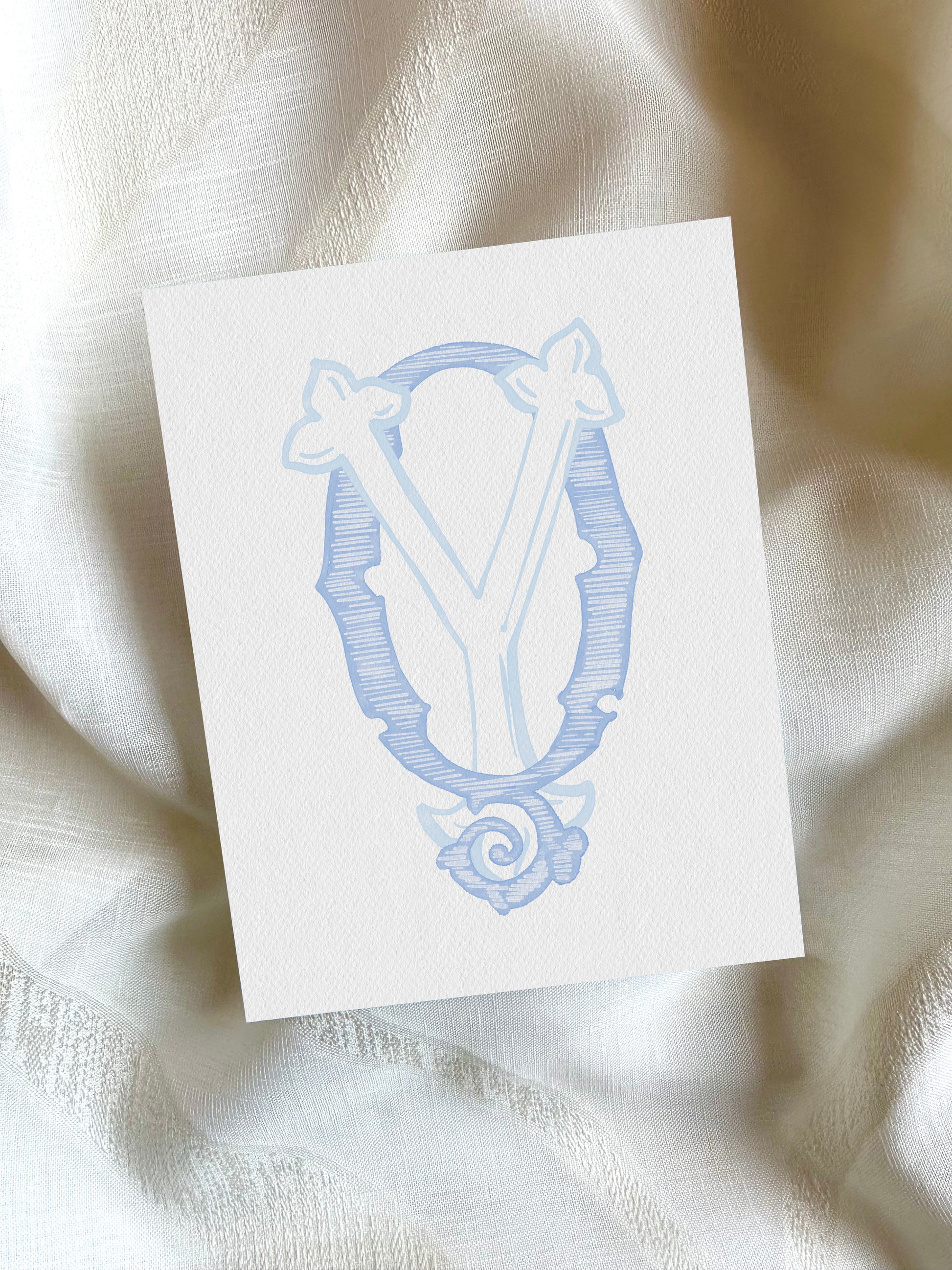2 Letter Monogram with Letters QY YQ | Digital Download - Wedding Monogram SVG, Personal Logo, Wedding Logo for Wedding Invitations The Wedding Crest Lab