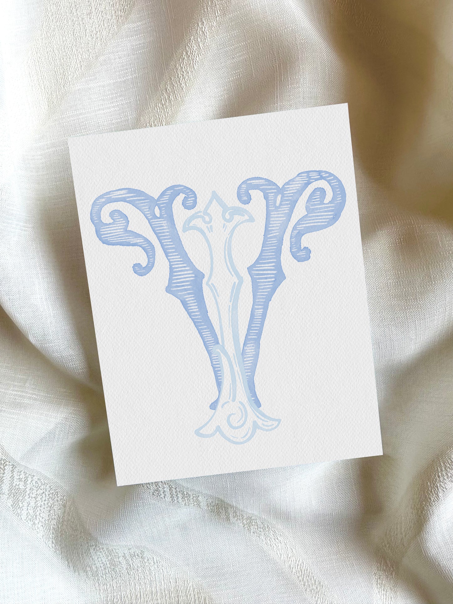 2 Letter Monogram with Letters IV VI | Digital Download - Wedding Monogram SVG, Personal Logo, Wedding Logo for Wedding Invitations The Wedding Crest Lab