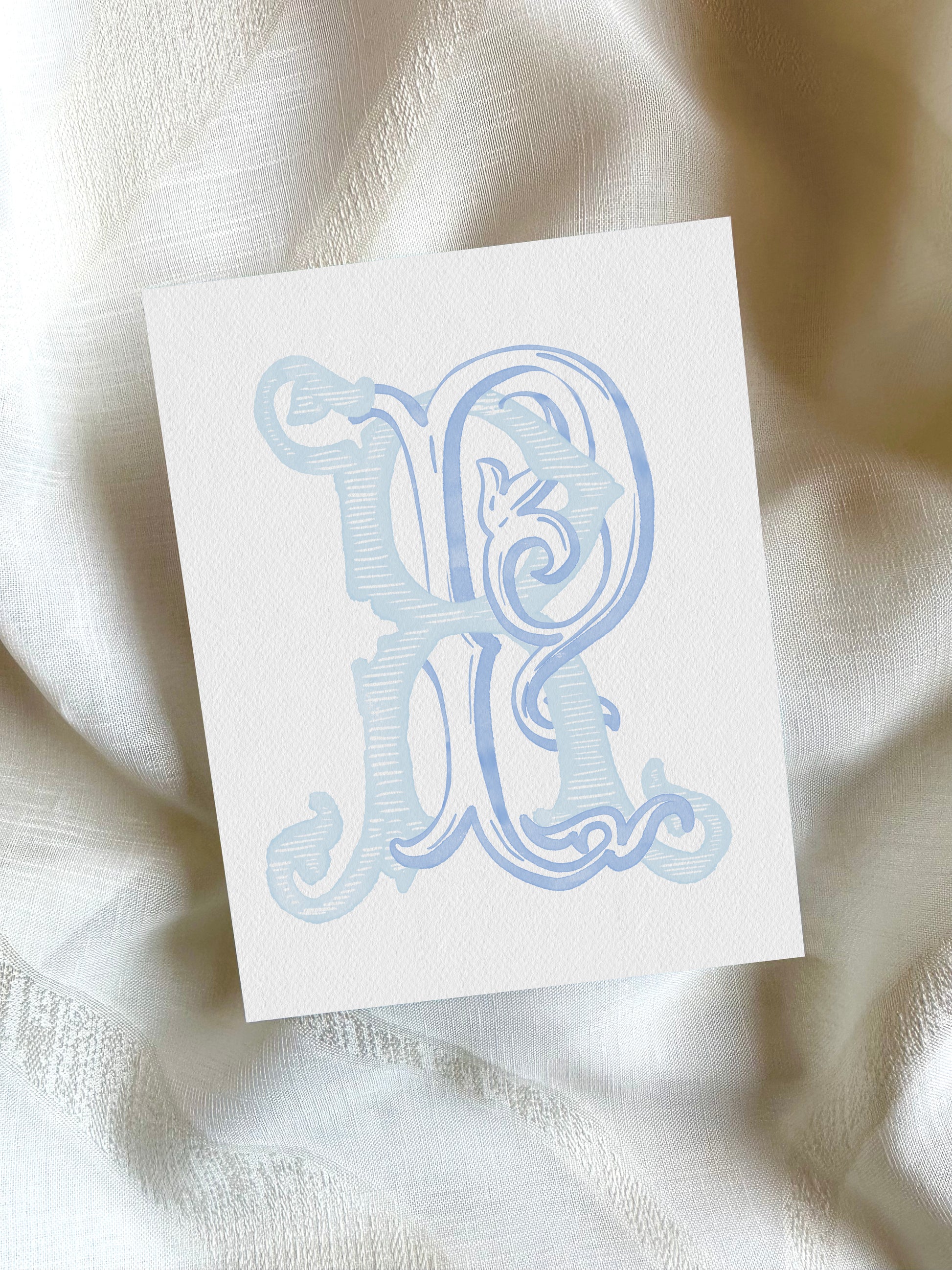 2 Letter Monogram with Letters PR RP  | Digital Download - Wedding Monogram SVG, Personal Logo, Wedding Logo for Wedding Invitations The Wedding Crest Lab