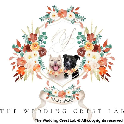 Custom Wedding Crest
